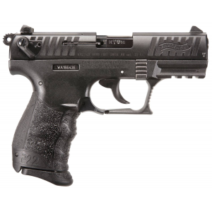 Walther Arms 5120700 P22 Q 22 LR 3.42 10+1 Black Black Interchangeable Backstrap Grip Pistol
