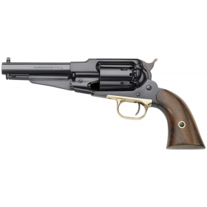 Pietta RGASH44 1858 New Model Army Sheriff SAO 44 Cal Striker Fire 5.50 6rd Blued Rem Steel Walnut Grip