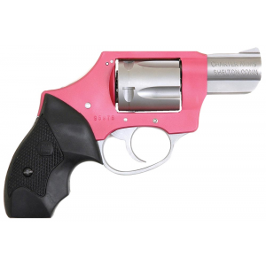 Charter Arms 53831 Undercover Lite Pink Lady Revolver Double 38 Special 2 5 Rd Black Rubber Grip Stainless