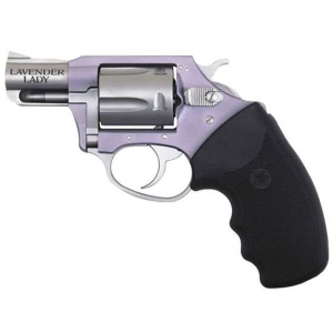 Charter Arms 53240 Undercoverette Lavender Lady 32 H&R Mag 5 Round 2 Stainless Lavender Aluminum Black Rubber