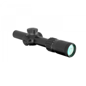 SWAMPFOX OPTICS TOMAHAWK II LPVO 1-4X24MM SFP ILLUMINATED GREEN BDC BLACK RIFLESCOPE