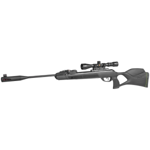Gamo 611003865554 Swarm Magnum 10X Gen 2 Gas Piston 22 Pellet 10rd Black All Weather Lightweight Thumbhole Stock Break Open Scope