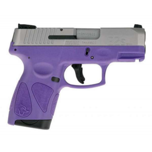 Taurus 1G2S939DP G2S  9mm Luger 3.26 7+1 Dark Purple Stainless Steel Dark Purple Polymer Grip