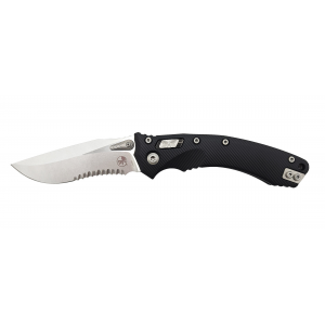 Microtech 137RL-11FL Amphibian RAM-LOK S/E Fluted Stonewash Partial Serrated