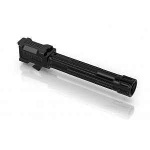 Lantac 9INE Glock 19 9mm Luger 4.01 Black Fluted/Threaded