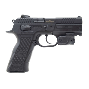 SAR CM9 G1 9MM 3.8 2/17RD BL w/LZR