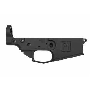 F-1 Firearms Surplus HDR-10 AR-10 Lower Receiver, F1 Logo - BLACK
