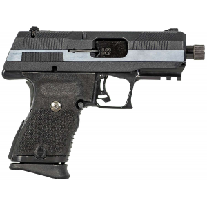 Hi-Point YC380CFRDCT YC380 w/Red Dot 380 ACP 10+1 3.93 Black Threaded Barrel, Black/Chrome Serrated Steel Slide, Black Polymer Frame w/Picatinny Rail, Black Plastic Grip, Crimson Trace Red Dot