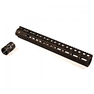 Noveske 5001044 NSR M-Lok Handguard 15 6005A-T5 Aluminum Black Hard Coat Anodized