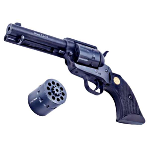 Chiappa Firearms CF340160D SAA 1873 Dual Cylinder 22 LR,22 Mag 10 Round 5.50 Black Black Black Polymer