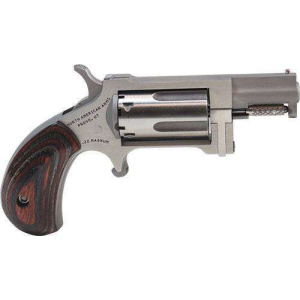 NAA SIDEWINDER MINI REVOLVER 22 MAG 15 BBL WREDBLACK GRIP