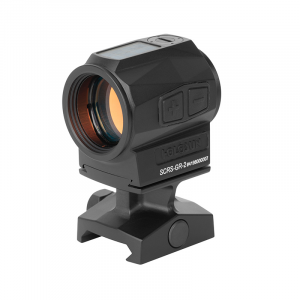 Holosun SCRS Solar Charging Sight GR2 2 MOA Green Dot Black