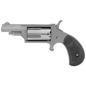 NAA 22MGRC MiniRevolver  22 Mag 5rd 163 Stainless Steel Black Rubber Grip