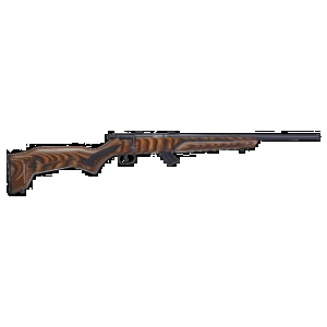 Savage Arms 26737 Mark II Minimalist 22 LR Caliber with 10+1 Capacity, 18 Barrel, Matte Black Metal Finish & Boyd's Minimalist Natural Brown Laminate Stock Right Hand (Full Size)