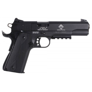 GSG GSG1911ADOP GSG 1911 Fake Suppressor 22 LR 5 10+1 Black Hardcoat Anodized Black Zinc Alloy Black Synthetic Grip