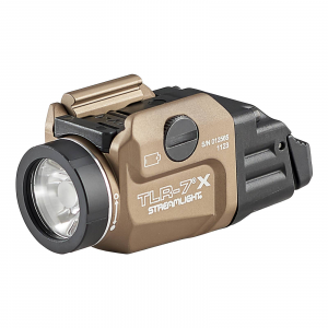 Streamlight TLR-7x, USB Rechargeable, FDE, Weapon Light