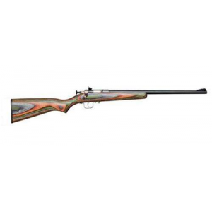Crickett KSA2252 Crickett  22 LR 1 16.12 Blued Camo Right Youth/Compact Hand