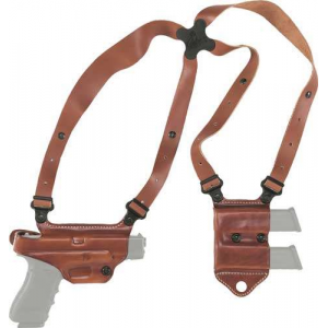 Galco MCII250 Miami Classic II Shoulder System Sig P226/P228/P229 Steerhide Tan