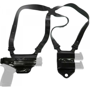 Galco MCII212B Miami Classic II Shoulder System Black Leather 1911 5 Right Hand