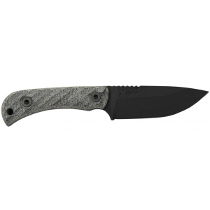 HALF FACE BLADES CAVNER JR 3.5 BLADE, 7.5OA, S45VN ARMOR BLK, GRY G10