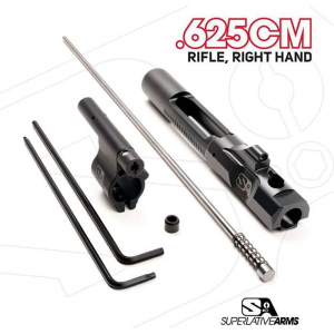 SUPERLATIVE ARMS AR-15 ADJUSTABLE PISTON SYSTEM WITH CLAMP ON 0.625'' GAS BLOCK