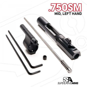 AR-15 ADJUSTABLE PISTON SYSTEM WITH SOLID 0.750'' GAS BLOCK