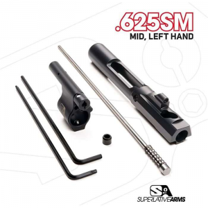 AR-15 ADJUSTABLE PISTON SYSTEM WITH SOLID 0.625'' GAS BLOCK