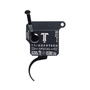 TriggerTech Rem700 Special, Two-Stage, Right-Handed, No Bolt Release, Pro Curved Black, Trigger