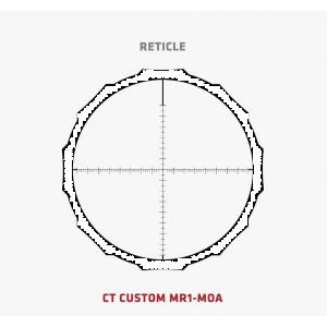 CRIMSON TRACE HARDLINE SCOPE 3-9X40 MR1-MOA NON-ILUMINATED