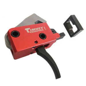 Timney Triggers Timney Triggers 682 PCC Trigger  AR Platform Black/Red Two-Stage Curved 2 lbs - $187.83 at BattleHawk Armory