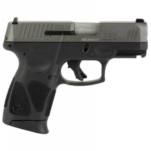 Taurus G3C 9mm 3.26 12 Round Tungsten Slide/Black Frame Pistol