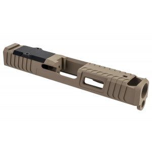 Zaffiri Precision ZPS.B.43.FDE ZPS.IBS Custom Slide Fits Glock 43/43x Flat Dark Earth 17-4 Stainless Steel