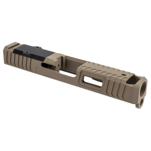 Zaffiri Precision ZPS.B.19.FDE ZPS.IBS Custom Slide Fits Glock 19 Gen 3 Flat Dark Earth 17-4 Stainless Steel