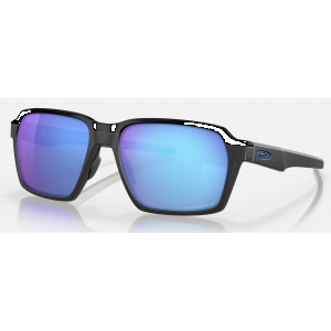Oakley Parlay Steel Frame Prizm Sapphire Polarized Lenses Sunglasses