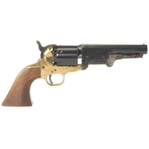 1851 Navy Sheriff .44 5 1/2in Brass Frame Walnut Grips