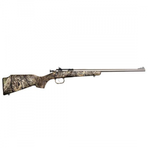 Crickett KSA2166 Crickett  22 LR 1 16.13 SS Blued Mossy Oak Break-Up Right Youth/Compact Hand