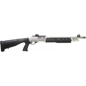IVER JOHNSON SHOTGUN 12GA. 3 18 S.NICKEL QD PG BUTTSTOCK