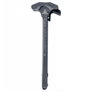 Rise Armament Extended Charging Handle RA-212 Gray Aluminum for AR-15