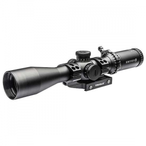Truglo TG8539TLR Eminus 3-9x 42mm Obj 33.12-11.7 ft @ 100 yds FOV 30mm Tube Black Hardcoat Anodized Illuminated TacPlex