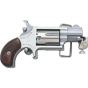 NAA MINI REVOLVER 22MAG SKELETONIZED BELT BUCKLE