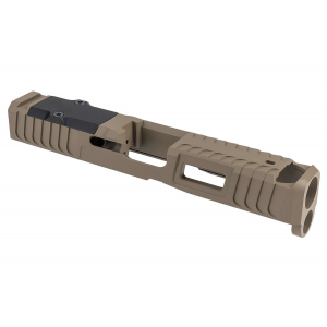 Zaffiri Precision ZPS.B.19.G5.FDE ZPS.IBS Custom Slide Fits Glock 19 Gen 5 Flat Dark Earth 17-4 Stainless Steel