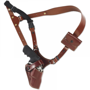 Galco GA170 Great Alaskan Shoulder System S&W X Frame Steerhide Tan