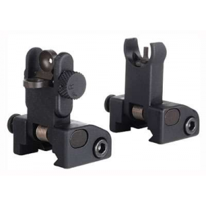 Yankee Hill 5040H Quick Deploy Sight System Same Plane Folding Aluminum Black Hardcoat Anodized