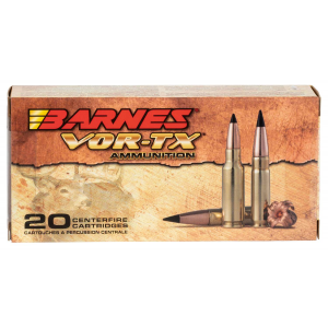 Barnes VOR-TX Grendel Tipped Boat Tail TSX Ammo