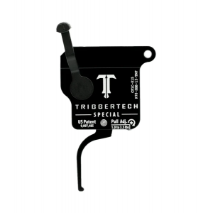 TriggerTech Rem700 Special Right No bolt release Straight Flat PVD Black Trigger