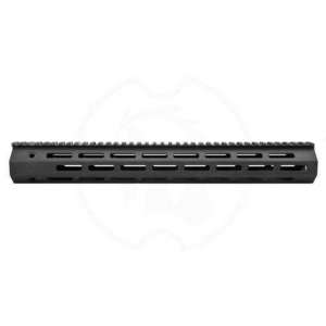 Troy Ind SRAIML115BT00 Battle Rail M-LOK AR-15 Black Hardcoat Anodized Aluminum 15