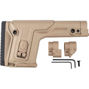 FAB Defense FX-RAPST RAPS Precision Buttstock with Adjustable Cheekrest Flat Dark Earth Synthetic