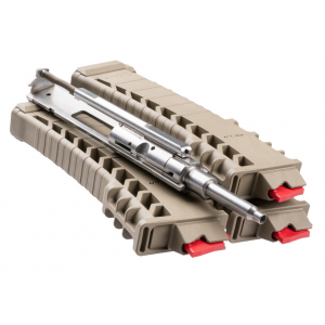CMMG Bravo .22 LR Conversion Kit w/ 3- 25 Round Flat Dark Earth FDE Polymer Magazines