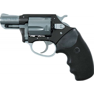 Charter Arms 53870 Undercover Lite Standard Revolver Single/Double 38 Special 2 5 Rd Black Rubber Grip Stainless/Black Frame