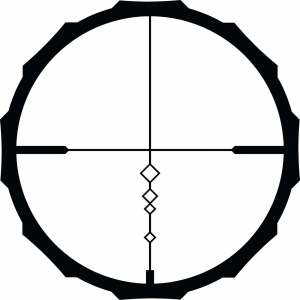 CRIMSON TRACE BUSHLINE PRO SCOPE 2-7X32 BDC NON-ILUMINATED